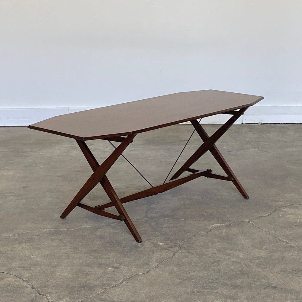 Franco Albini model TL2 desk or dining table for Poggi, Italy, 1950s