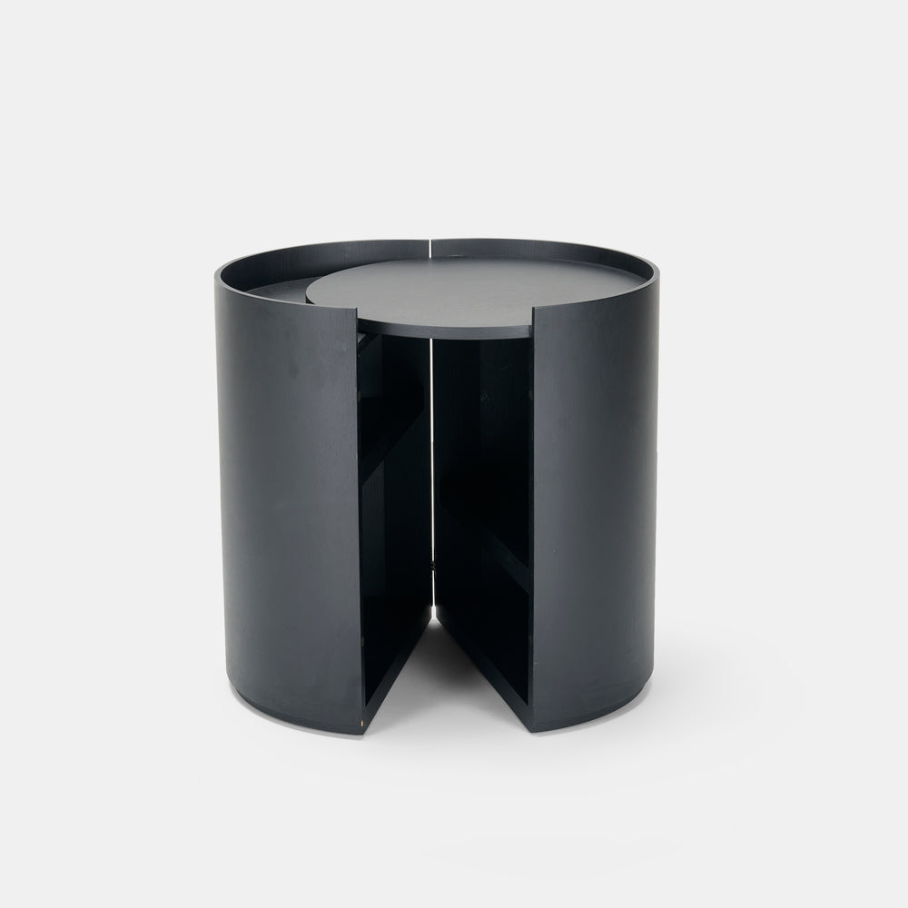Mist-O pair of Moon bedside tables by for Living Divani.