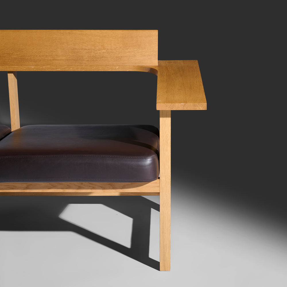 Konstantin Grcic’s Clerici two seat lounge for Mattiazzi Italy
