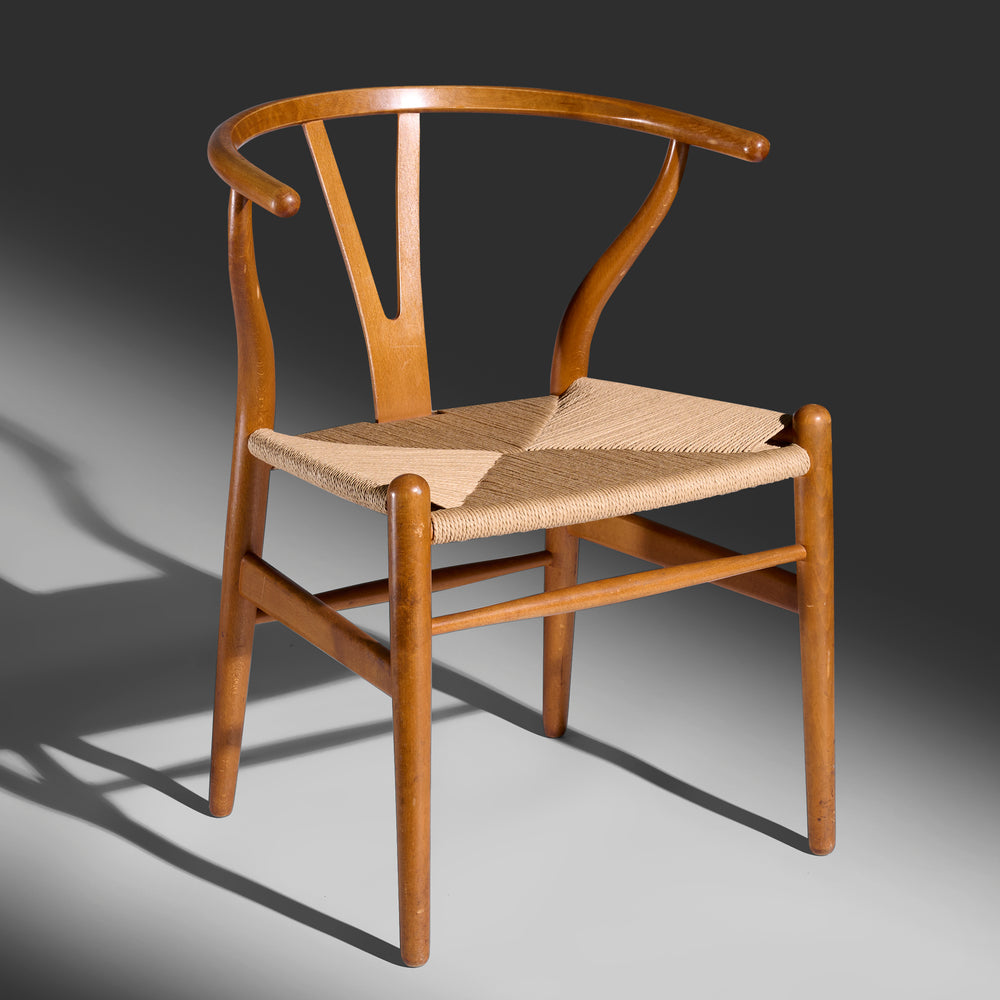 Hans J. Wegner Wishbone chairs model CH 24, set of six for Carl Hansen & Søn Denmark, 1950 / 1960s