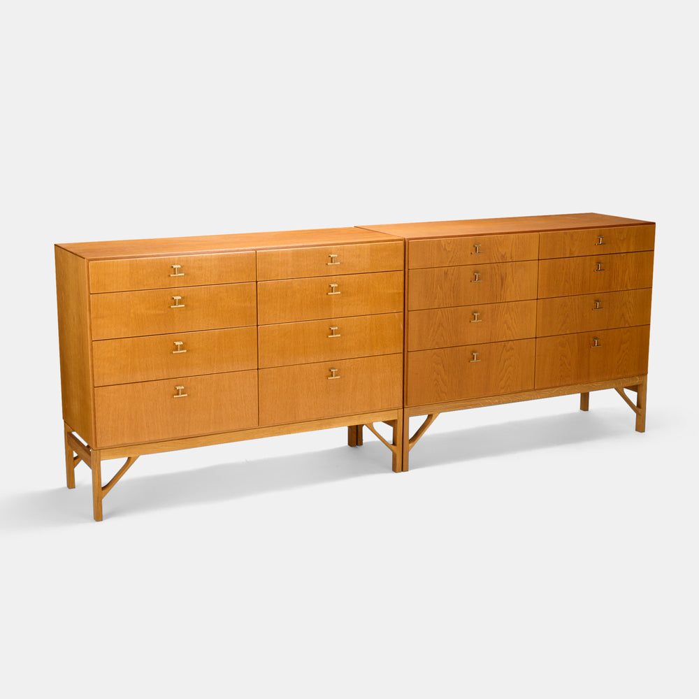 Børge Mogensen Mod 234 oak dresser chest FDB Møbler, Denmark, 1940s