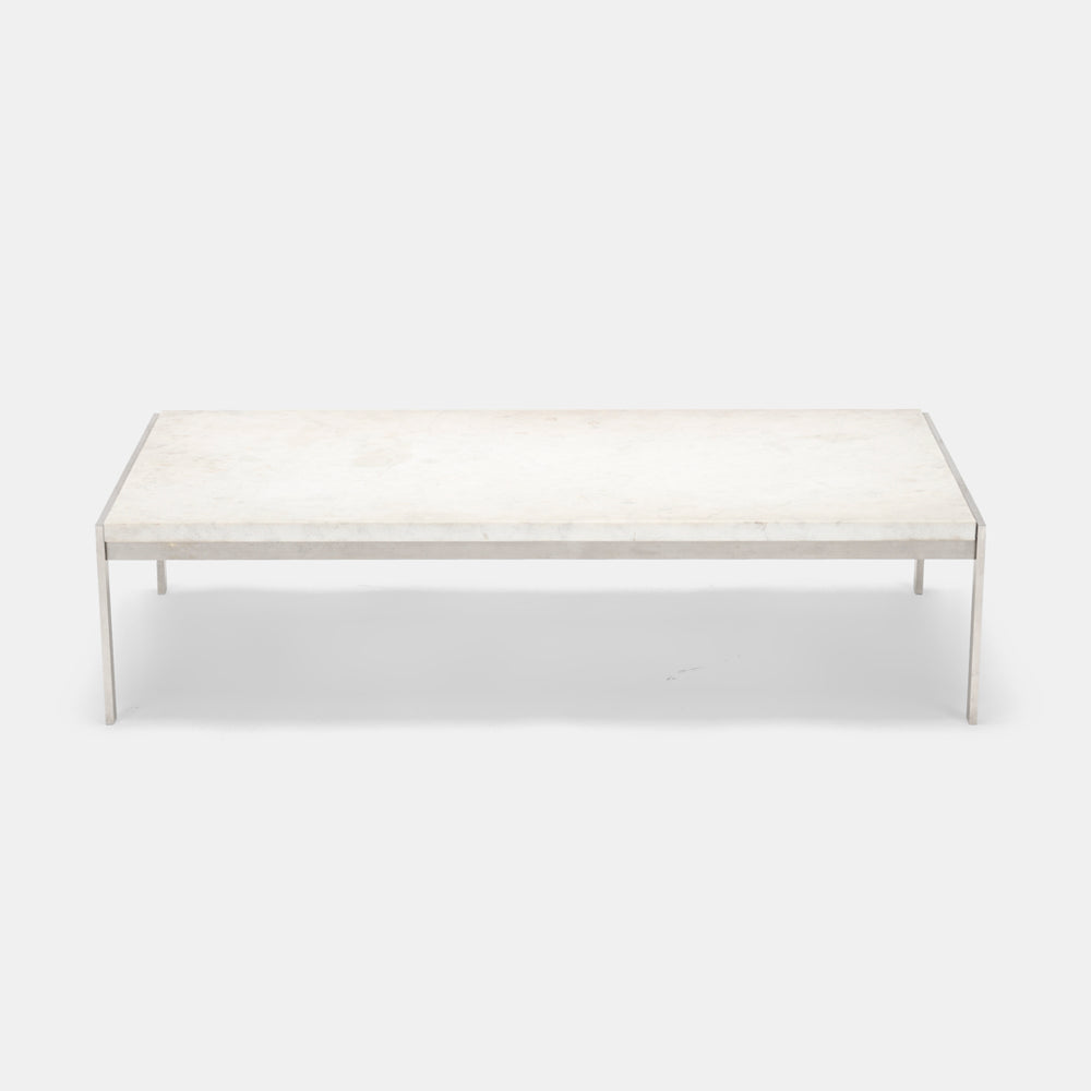 Poul Kjaerholm rare PK 63A coffee table for Kjaerholm Production Denmark, 2004