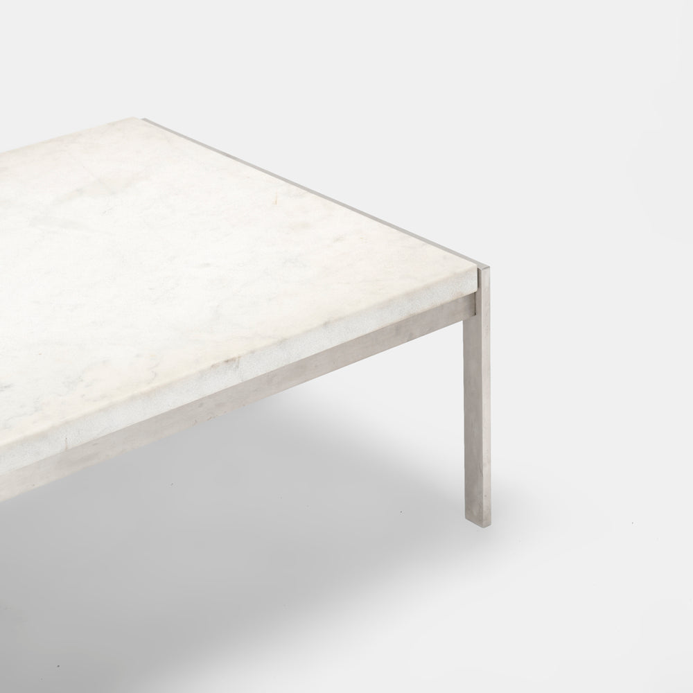 Poul Kjaerholm rare PK 63A coffee table for Kjaerholm Production Denmark, 2004
