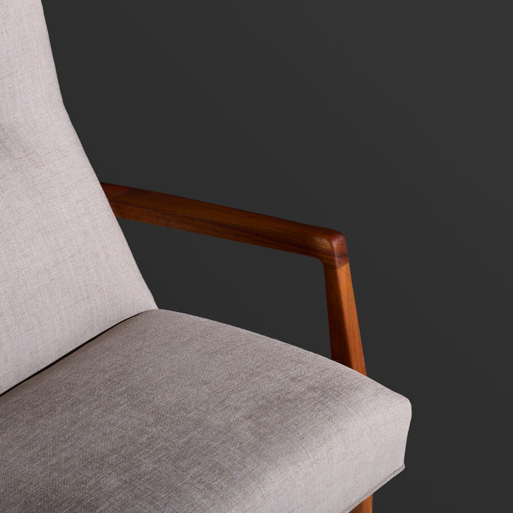 Jens Risom Model “U430” pair of lounge Chairs USA, 1960s