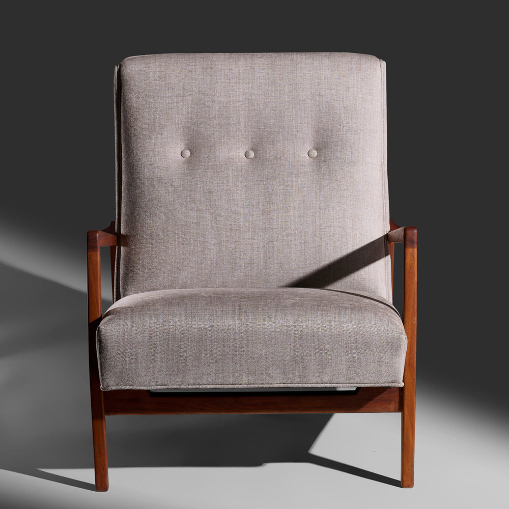 Jens Risom Model “U430” pair of lounge Chairs USA, 1960s