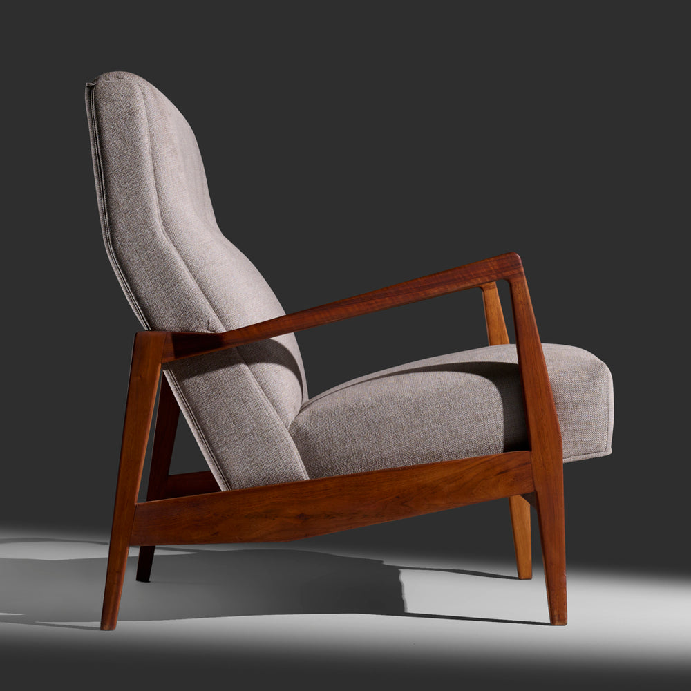 Jens Risom Model “U430” pair of lounge Chairs USA, 1960s
