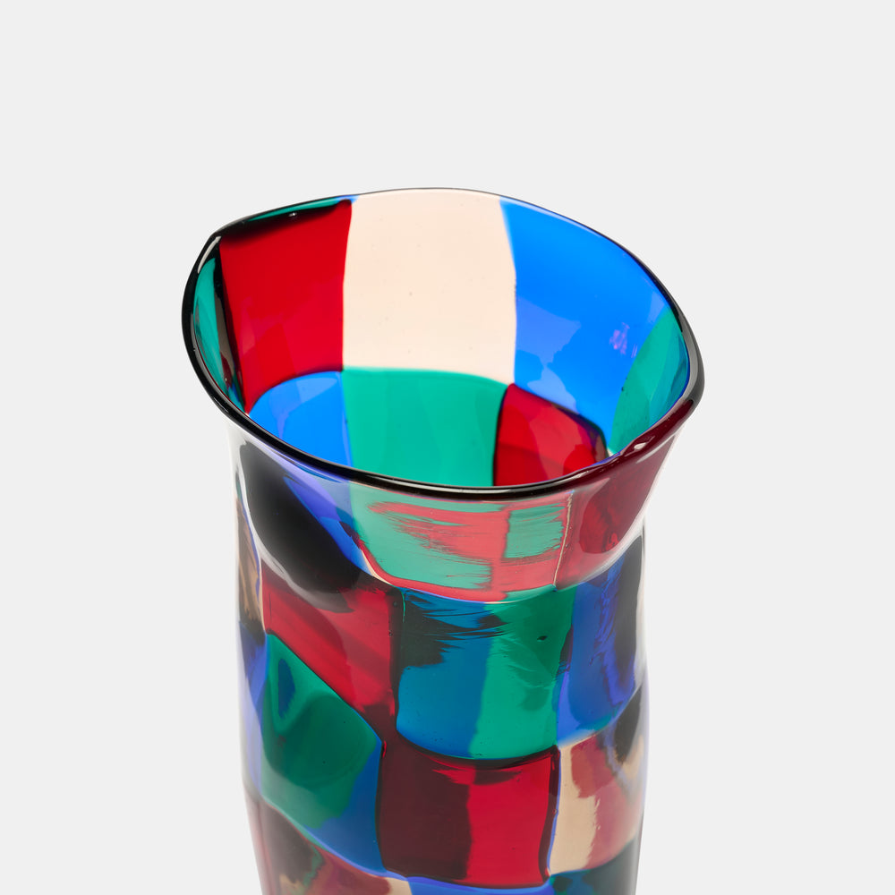 Fulvio Bianconi Pezzato vase Venini Italy