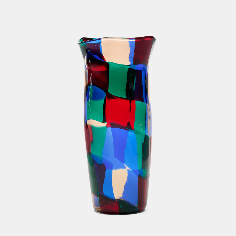 Fulvio Bianconi Pezzato vase Venini Italy
