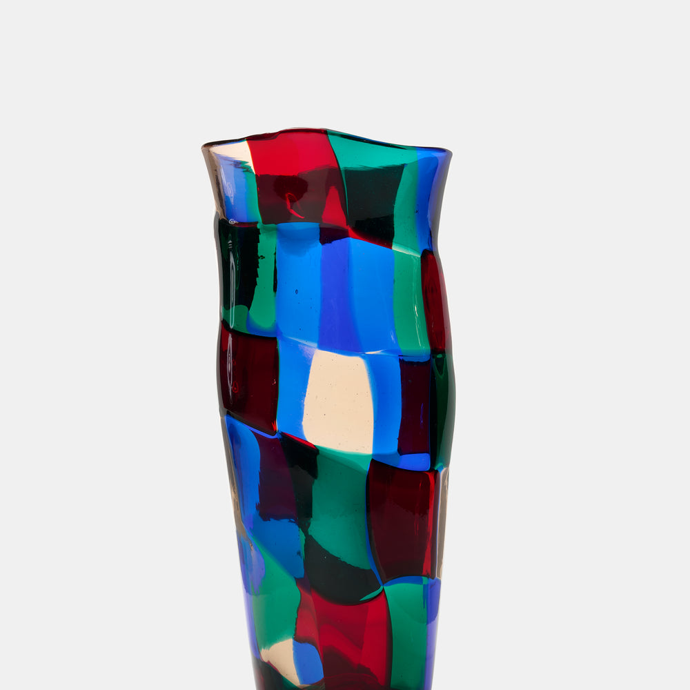 Fulvio Bianconi Pezzato vase Venini Italy