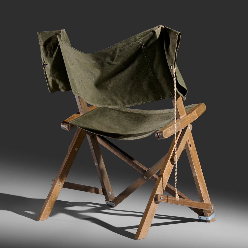 Pier Giacomo Castiglioni Praia folding chair for Gavina, Italy 1960s