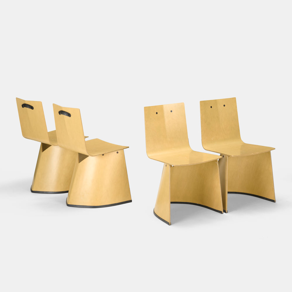 Konstantin Grcic set of four Venus Chairs for Classicon 2006