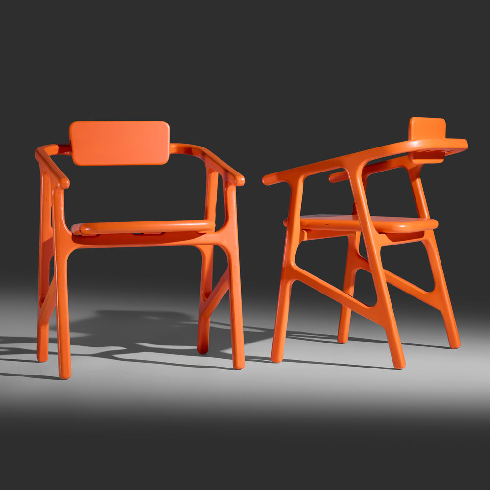 Norman Teague in collaboration with Titobi Studio set of four Gazelle chairs, USA 2021