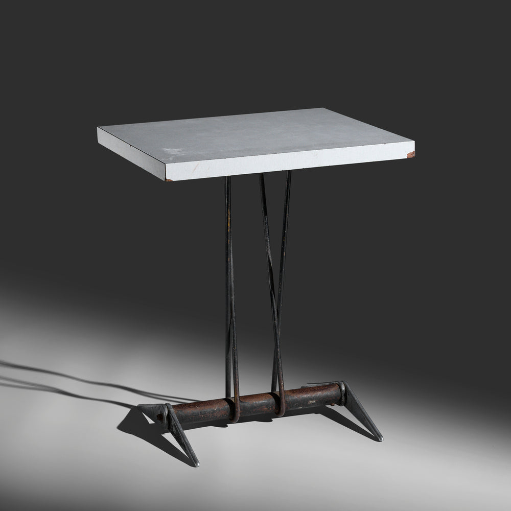 Jean Prouve table for the Doncourt-lès-Conflans Aeroclub France, 1938