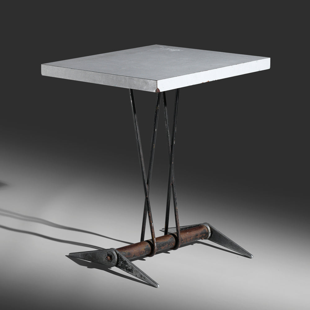 Jean Prouve table for the Doncourt-lès-Conflans Aeroclub France, 1938