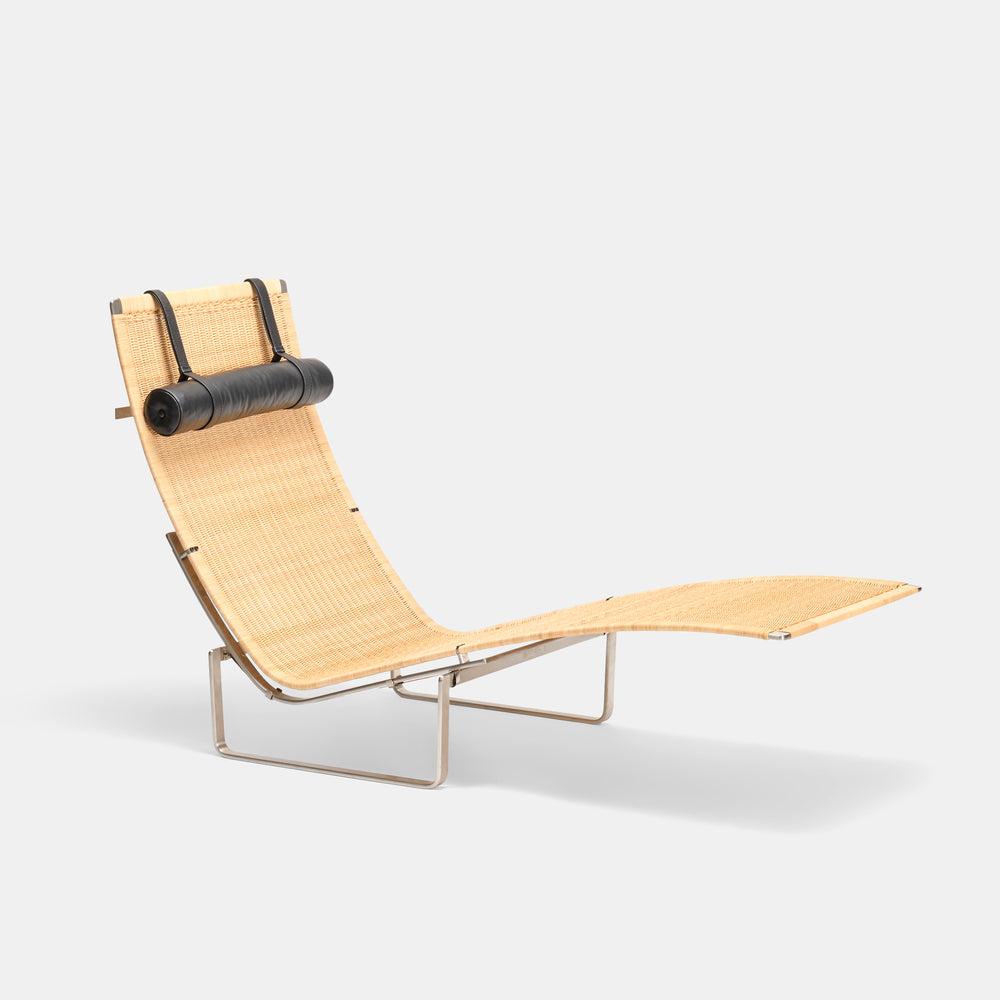 Poul Kjaerholm iconic PK24 chaise for Fritz Hansen, Denmark circa 2000s