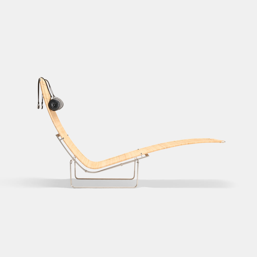 Poul Kjaerholm iconic PK24 chaise for Fritz Hansen, Denmark circa 2000s