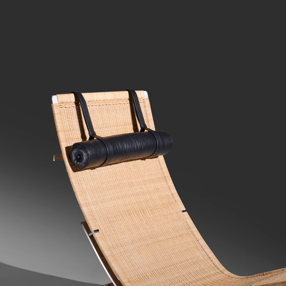 Poul Kjaerholm iconic PK24 chaise for Fritz Hansen, Denmark circa 2000s