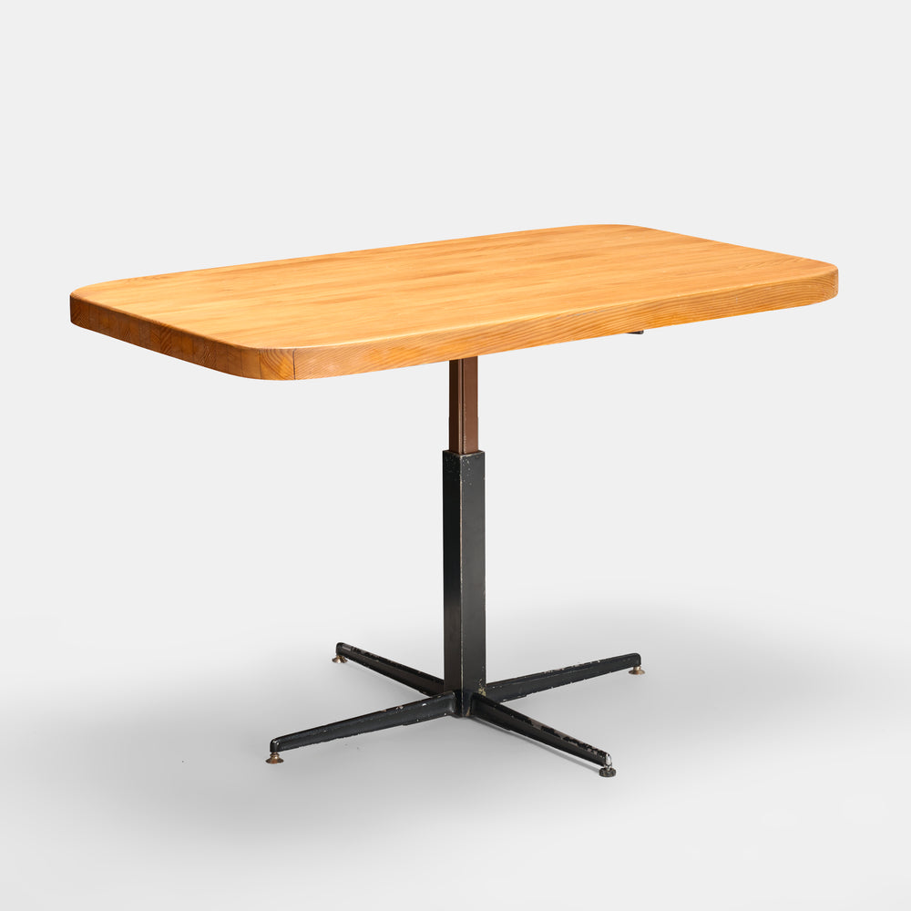 Charlotte Perriand Adjustable table from Les Arcs, Savoie France, c. 1968