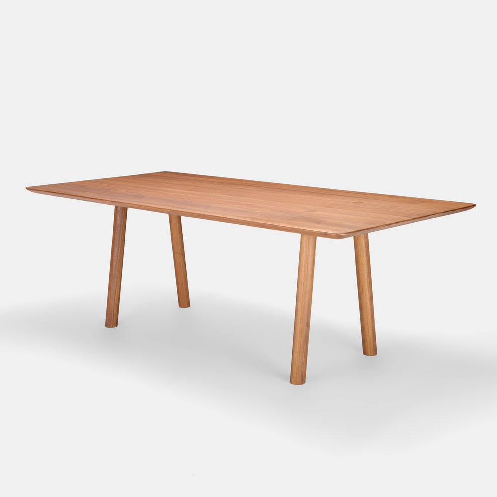 Norman Foster & Associates oiled solid walnut OVO Table for Benchmark, UK 2000s
