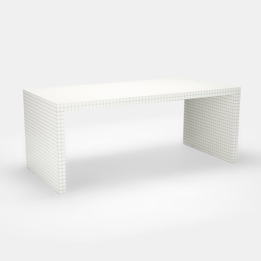 Superstudio Quaderna 2830 desk or table for Zanotta Italy, 1970