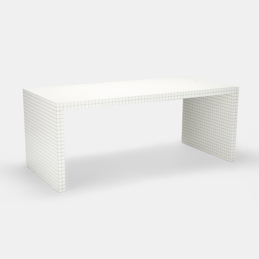 Superstudio Quaderna 2830 desk or table for Zanotta Italy, 1970