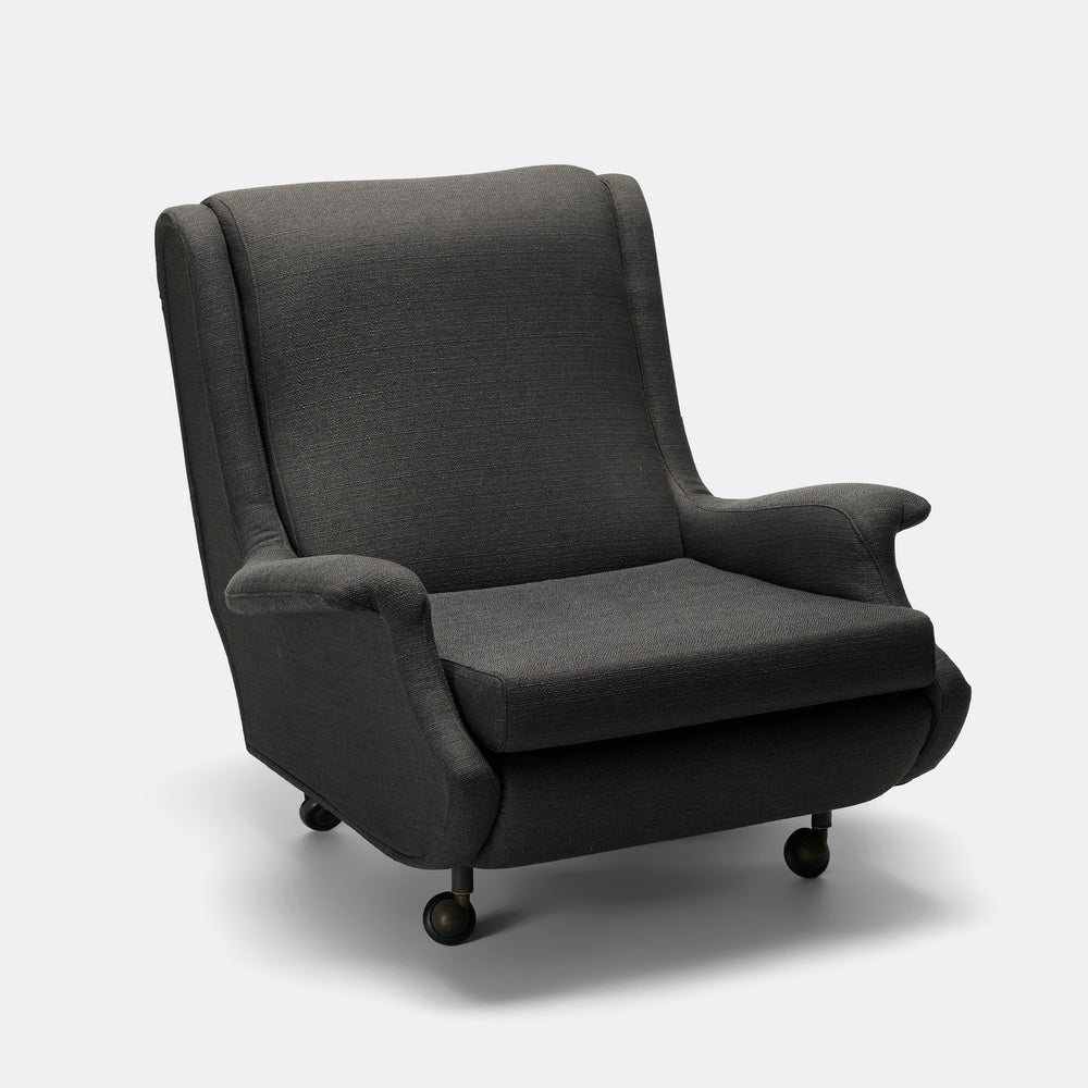 Marco Zanuso vintage "Regent" lounge chair for Arflex, Italy, 1960s
