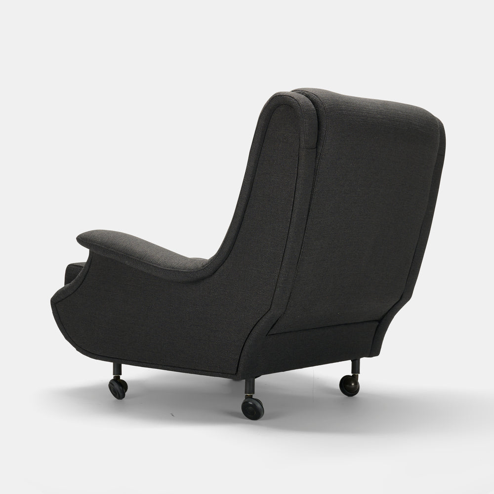 Marco Zanuso vintage "Regent" lounge chair for Arflex, Italy, 1960s