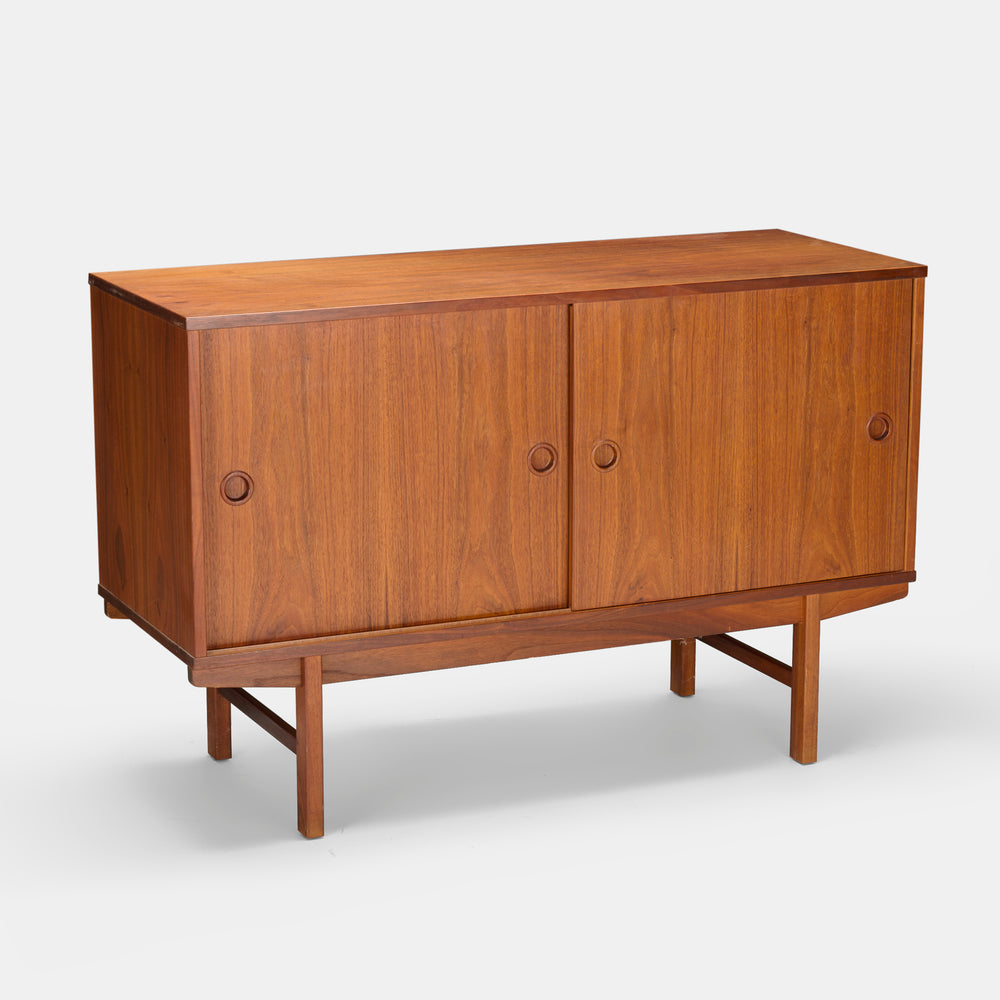 Yngve Ekstrom teak credenza for Dux Sweden, 1960s