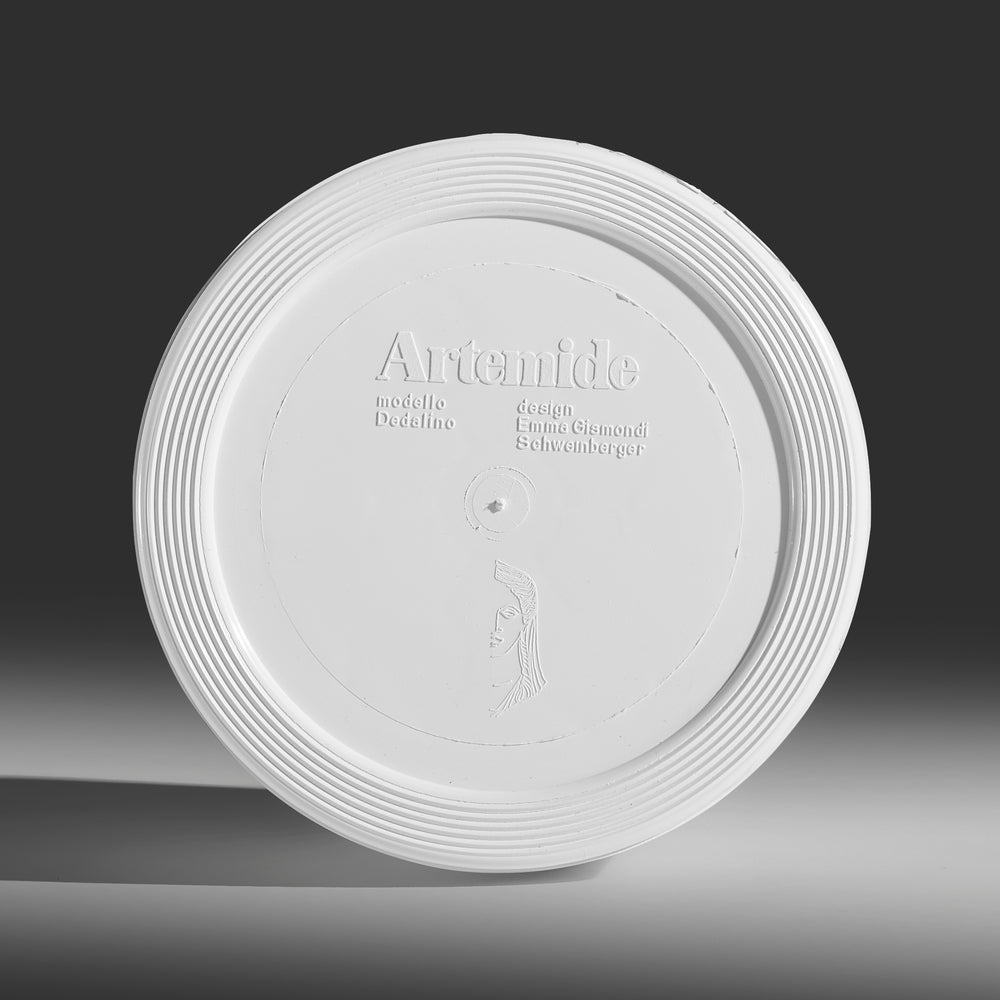 Emma Gismondi Schweinberger Dedalino white pen holder with original box for Artemide, Italy 1966