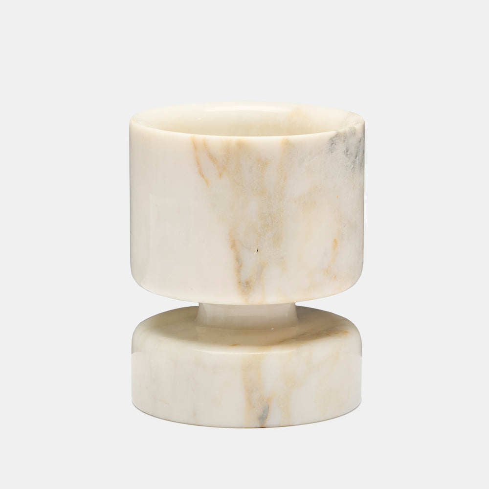 Angelo Mangiarotti marble vase for Knoll International, Italy / USA, 1967