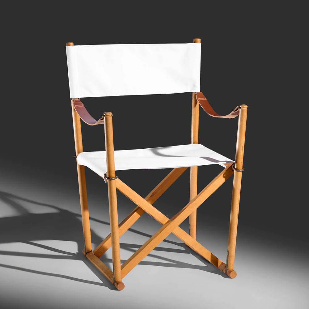 Mogens Koch pair of MK-16 folding chairs for Interna Denmark, 1932 / 1969
