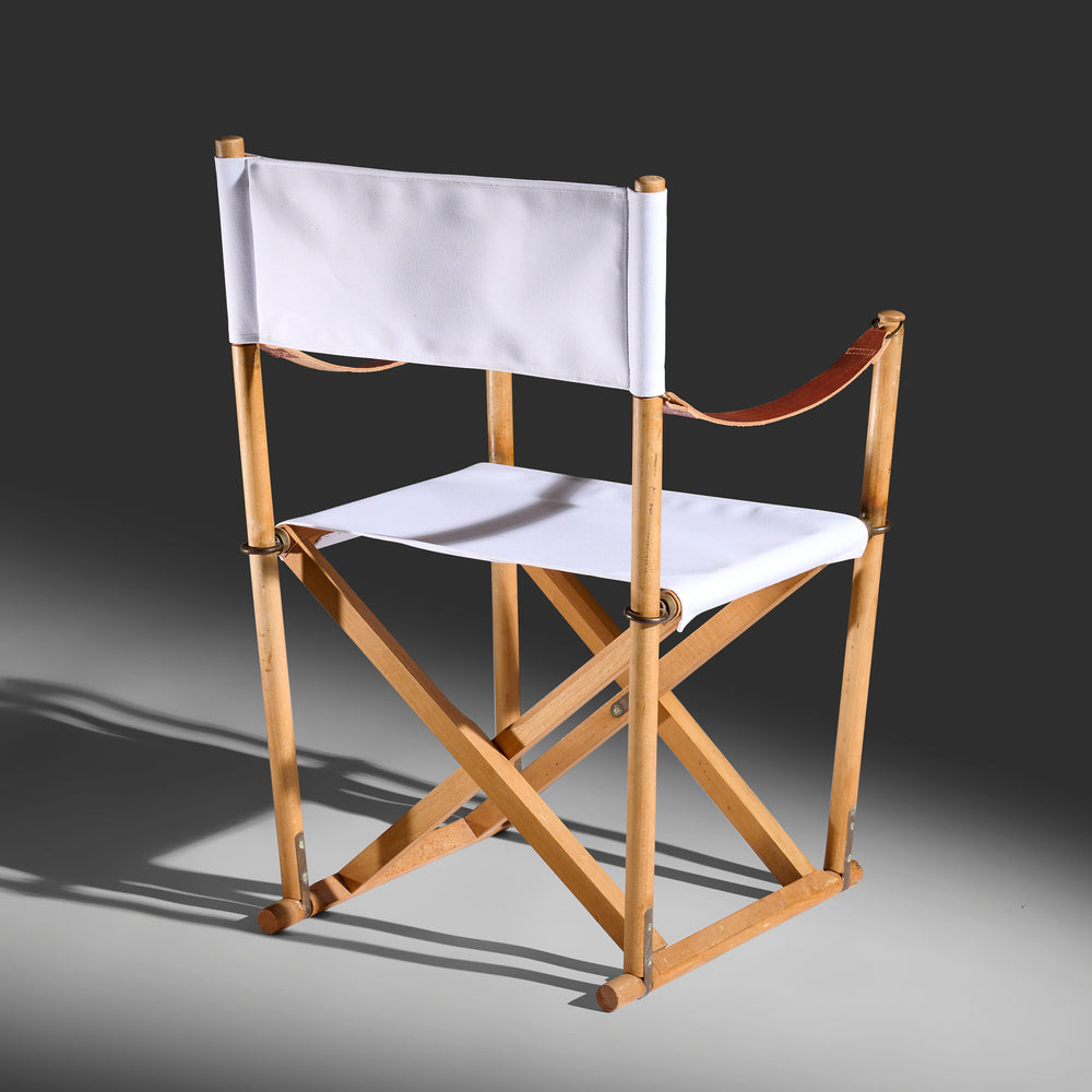 Mogens Koch pair of MK-16 folding chairs for Interna Denmark, 1932 / 1969