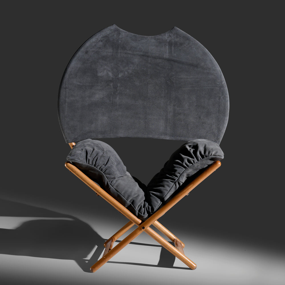 Vico Magistretti model  "Regina D' Africa” folding lounge chair for Alias, Italy, 1979