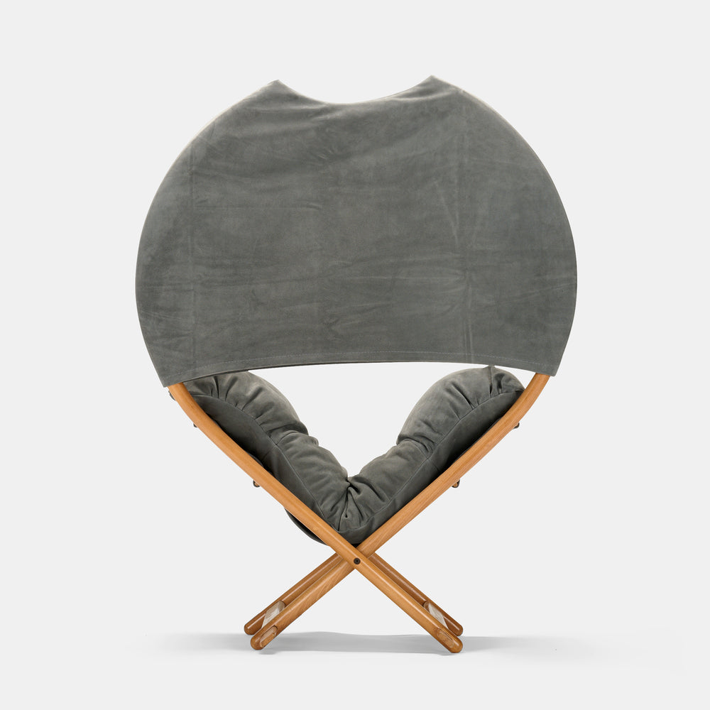 Vico Magistretti model  "Regina D' Africa” folding lounge chair for Alias, Italy, 1979