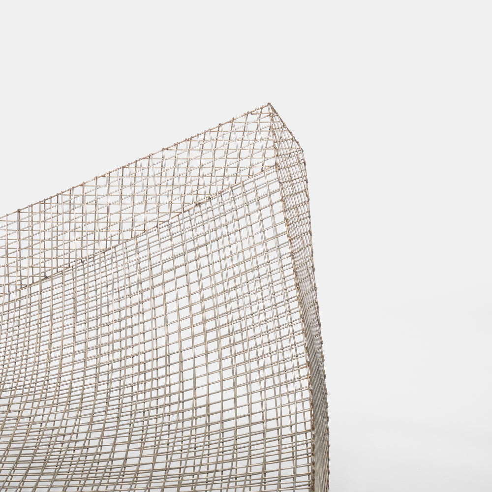 Muller Van Severen Wire S #3 stainless steel wire chaise. Belgium 2016