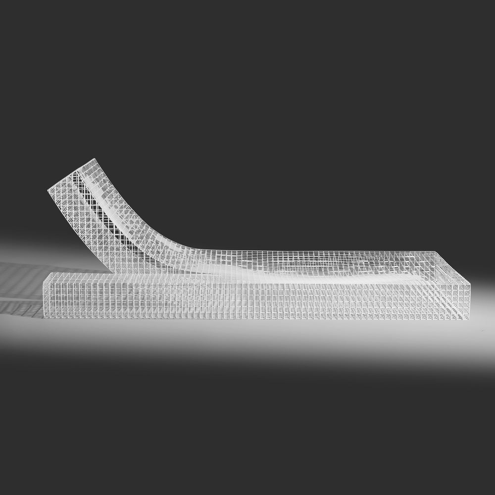 Muller Van Severen Wire S #4 White chaise Belgium 2016