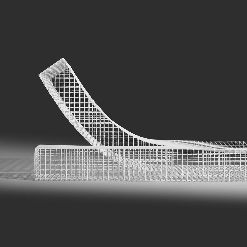 Muller Van Severen Wire S #4 White chaise Belgium 2016