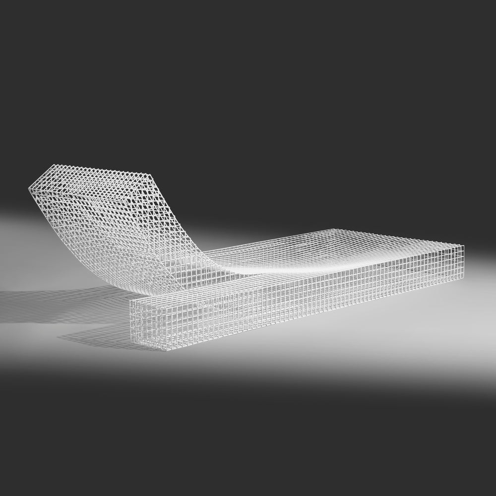 Muller Van Severen Wire S #4 White chaise Belgium 2016