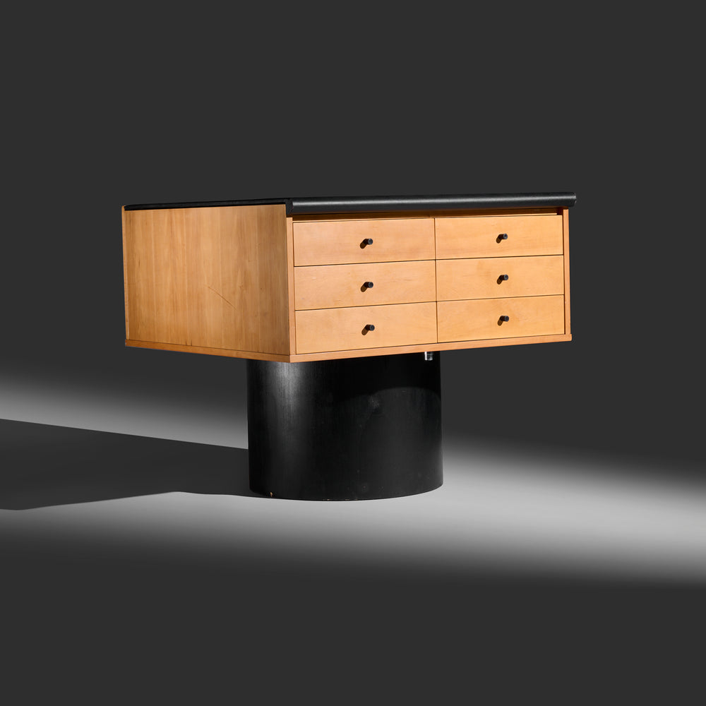 Gianfranco Frattini Sesamo desk for Bernini Italy, 1980s