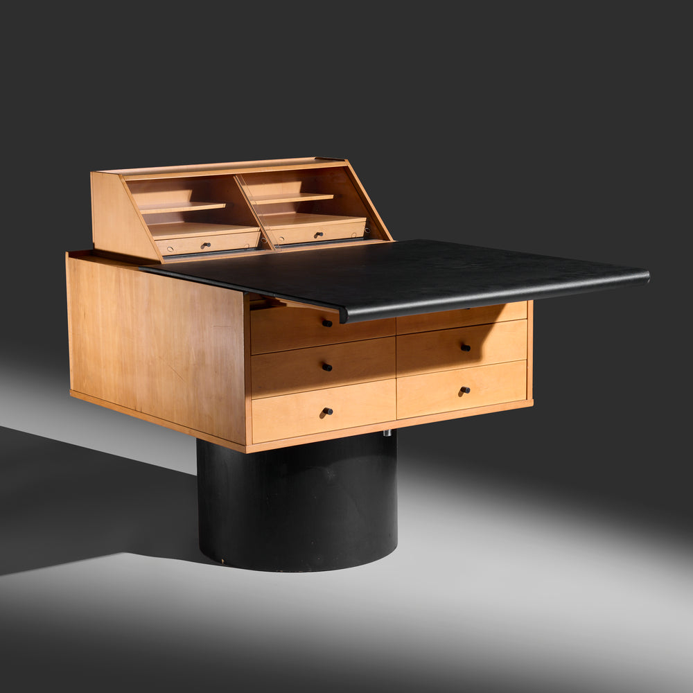 Gianfranco Frattini Sesamo desk for Bernini Italy, 1980s