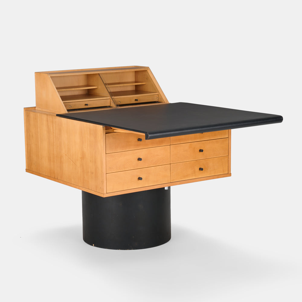 Gianfranco Frattini Sesamo desk for Bernini Italy, 1980s
