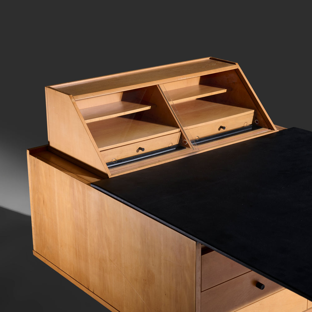 Gianfranco Frattini Sesamo desk for Bernini Italy, 1980s