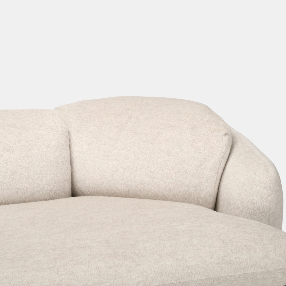 Alberto Rosselli "Confidential" modular sofa with ottoman for Saporiti Italia, 1970s