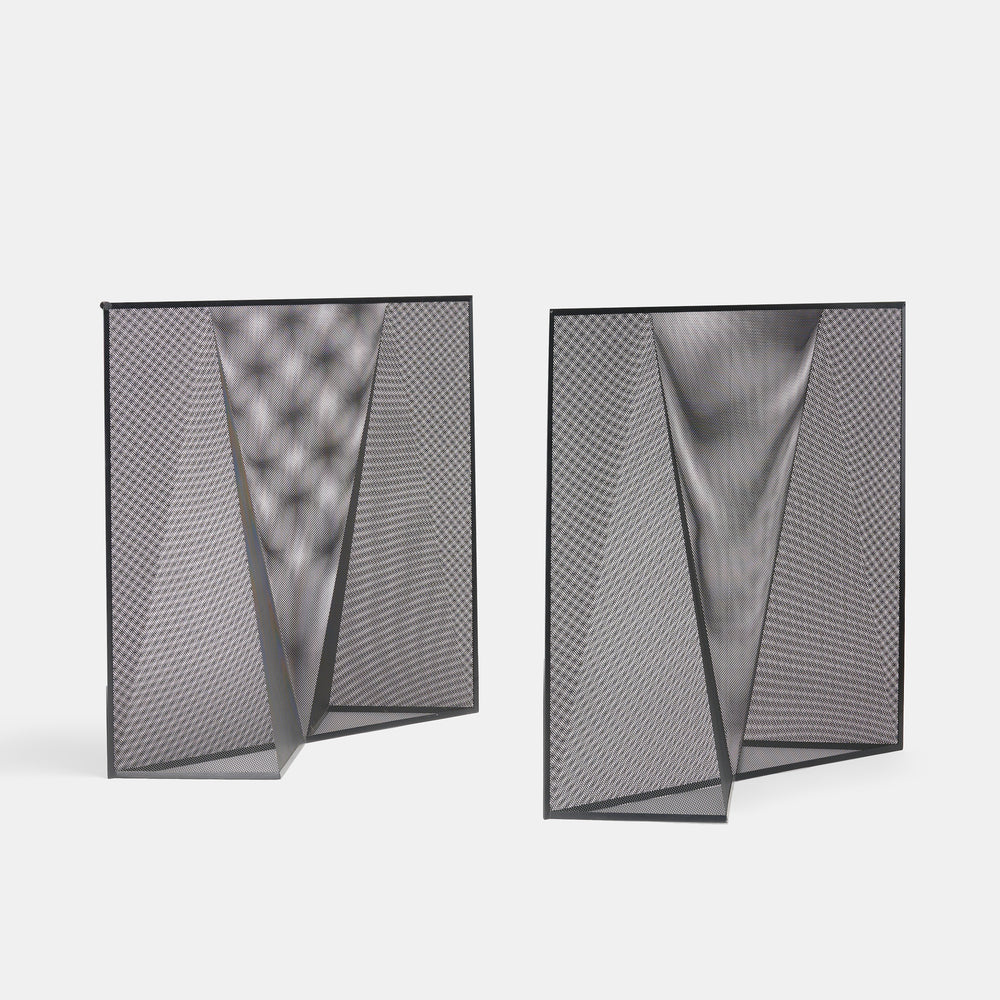 Mario Botta rare postmodern model "Nilla Rosa" room divider screen for Alias, Italy, 1980s