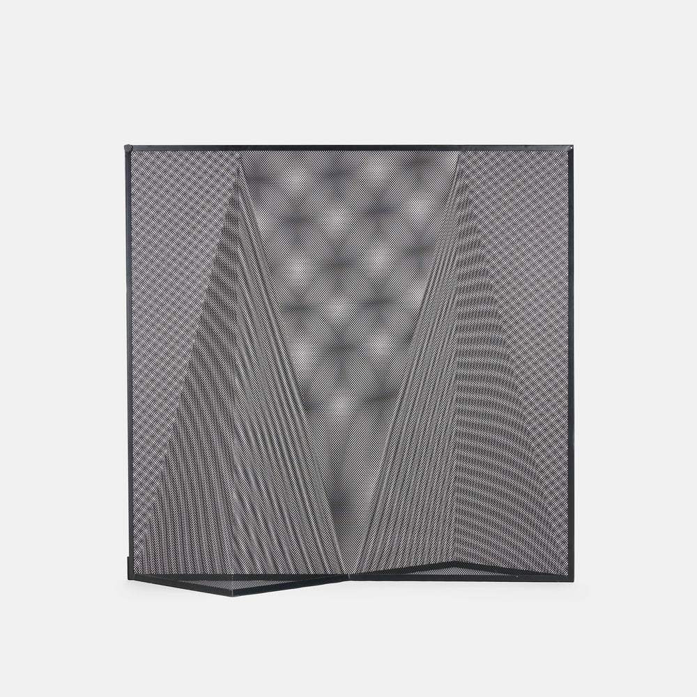 Mario Botta rare postmodern model "Nilla Rosa" room divider screen for Alias, Italy, 1980s