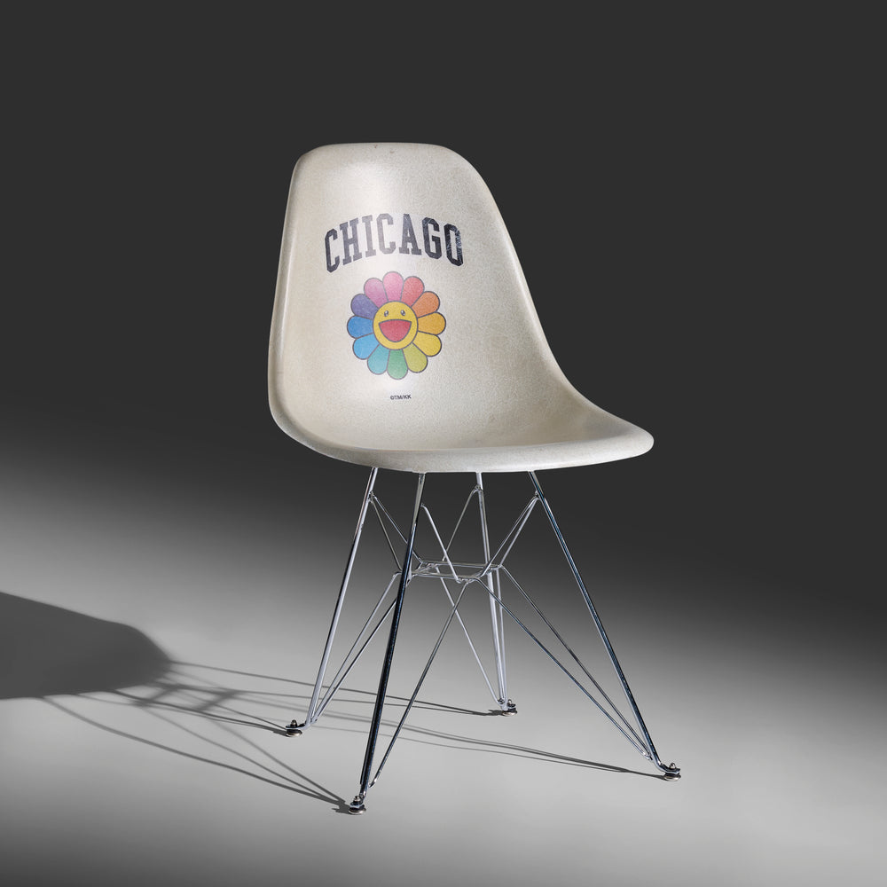 Takashi Murakami x ComplexCon Limited-edition Modernica Case Study Sideshell Chair for MCA