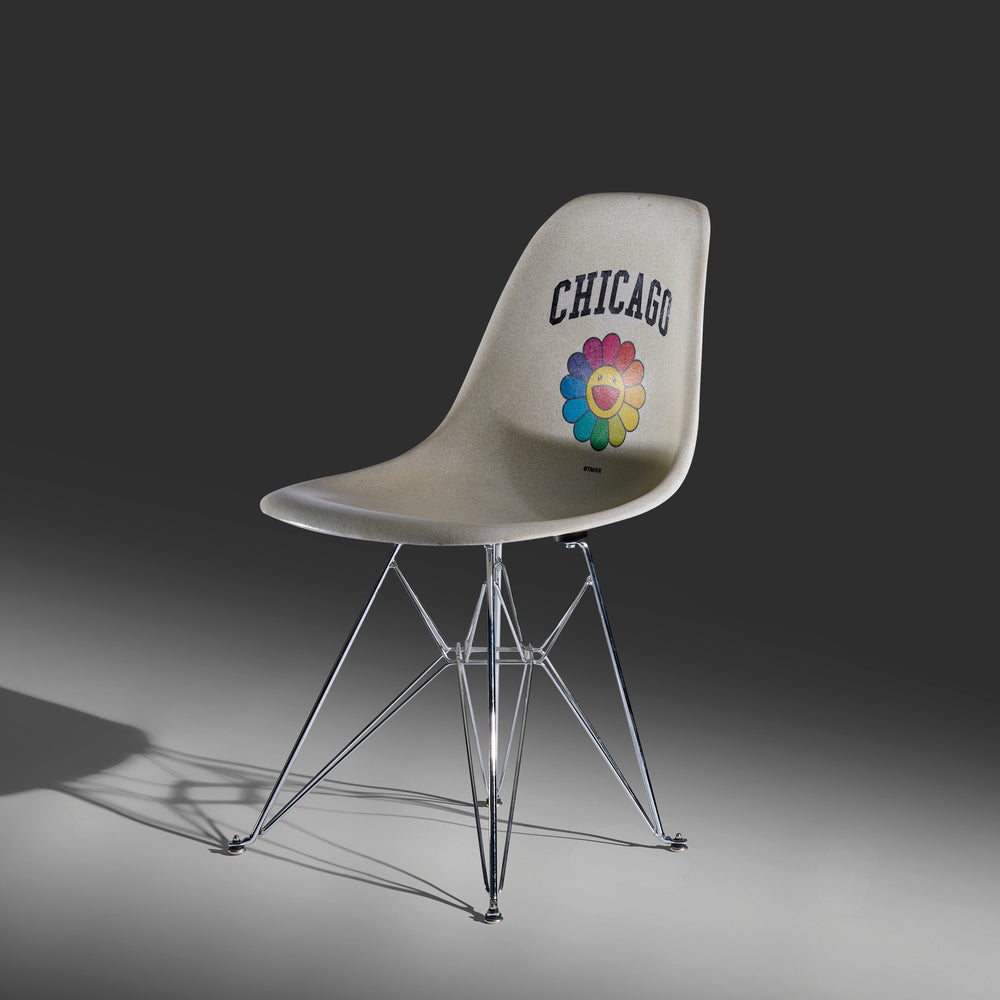 Takashi Murakami x ComplexCon Limited-edition Modernica Case Study Sideshell Chair for MCA