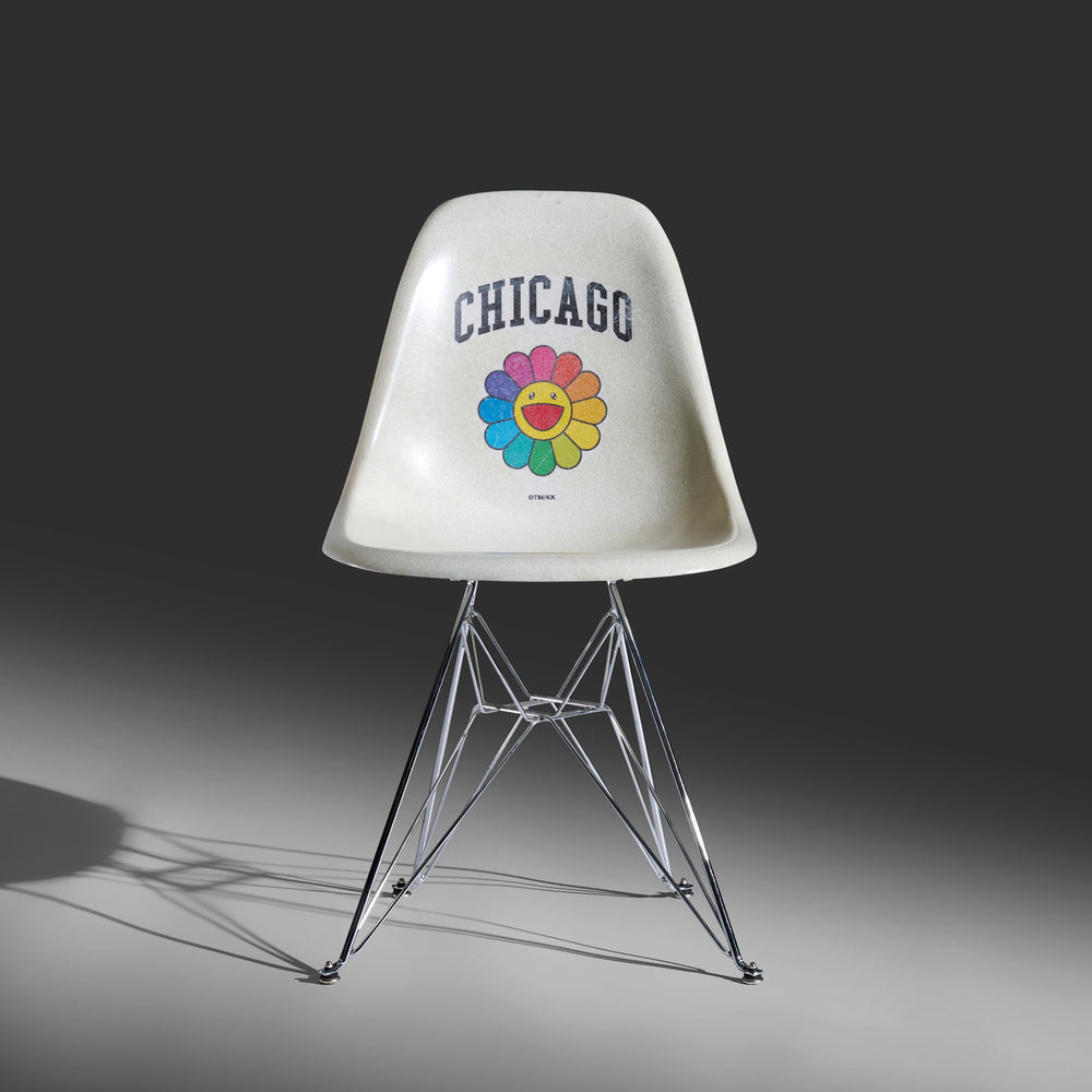 Takashi Murakami x ComplexCon Limited-edition Modernica Case Study Sideshell Chair for MCA