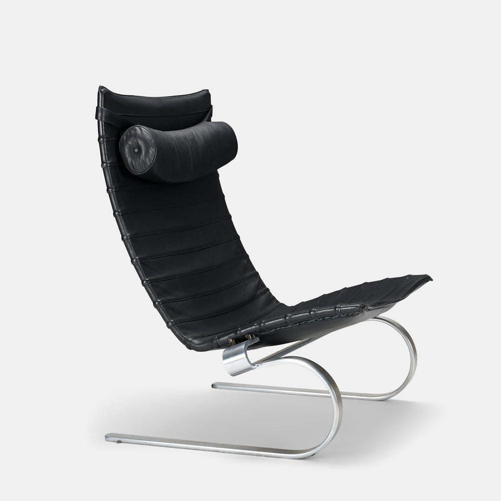 Poul Kjaerholm model "PK 20" lounge chair for Fritz Hansen, Denmark, 1989