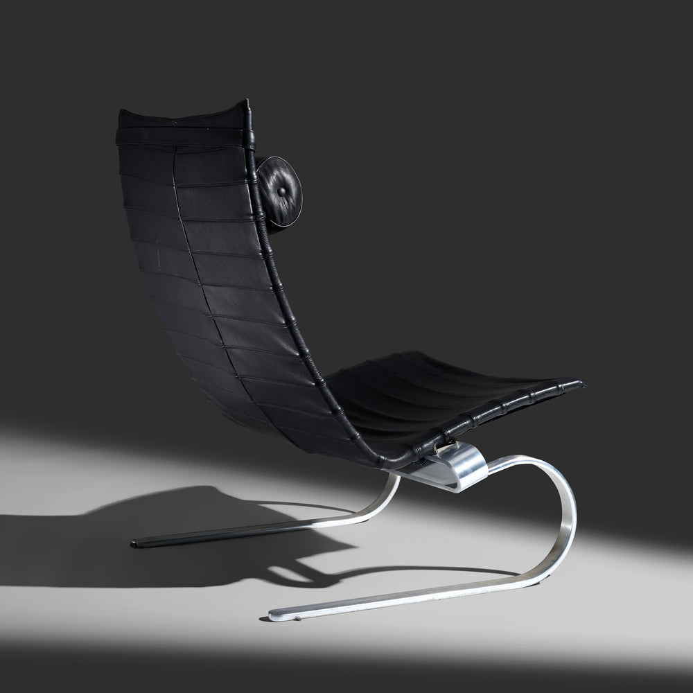 Poul Kjaerholm model "PK 20" lounge chair for Fritz Hansen, Denmark, 1989